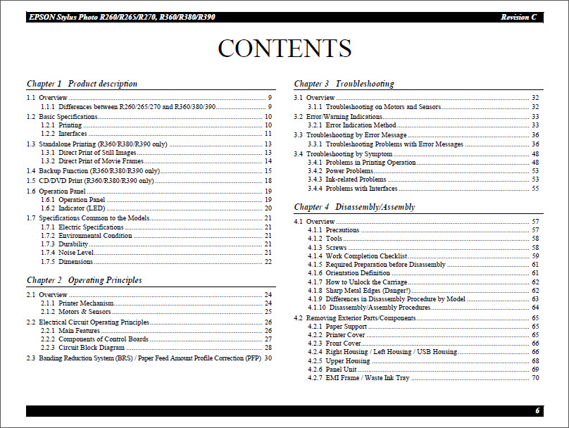 EPSON R260_R265_R270_R360_R380_R390 Service Manual-2